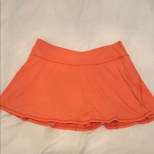 Orange (coral) tennis skirt Size M